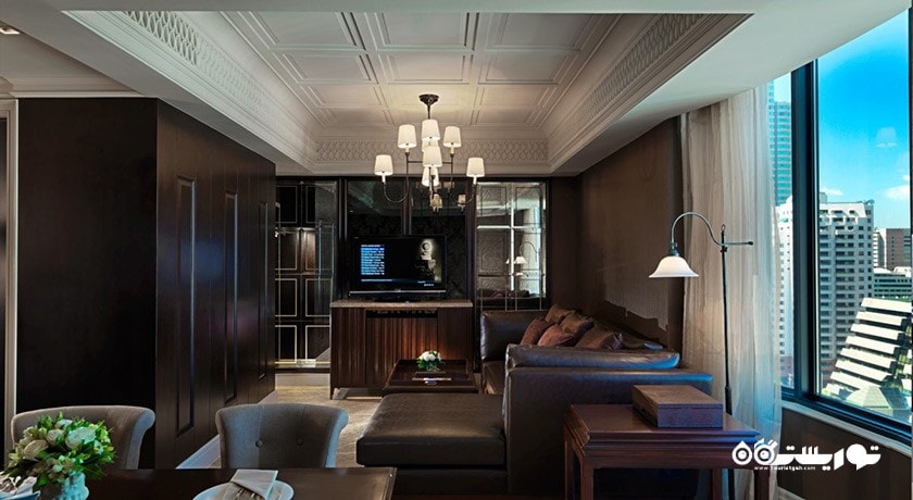 محوطه نشیمن سوئیت دوبلکس