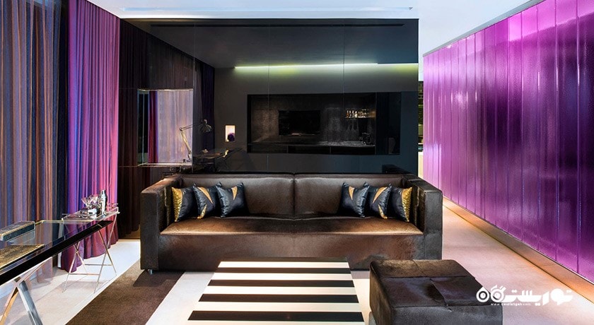 محوطه نشیمن سوئیت مارولس