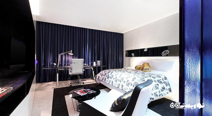 نمای تخت بزرگ اتاق واندرفول