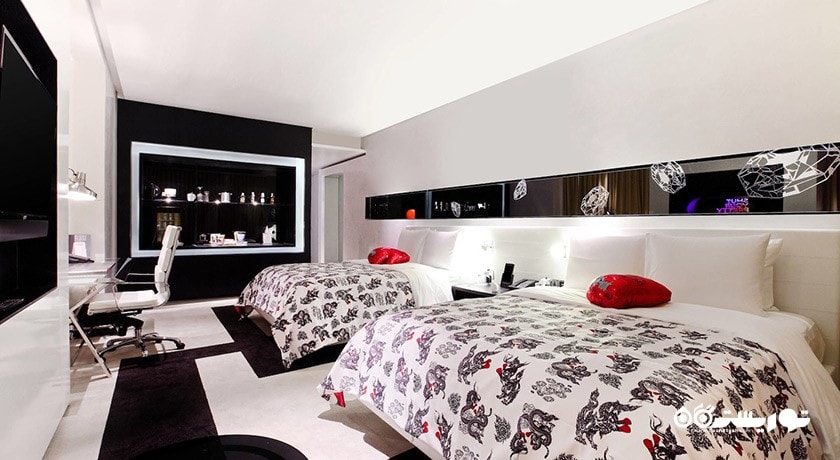 تخت های توئین اتاق کرنر