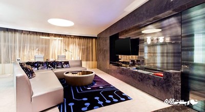 محوطه نشیمن سوئیت واو