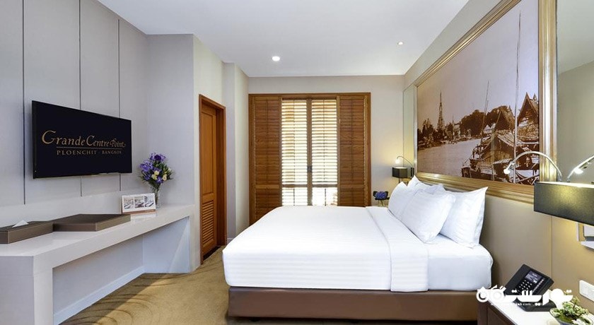 نمای تخت بزرگ سوئیت یک خوابه