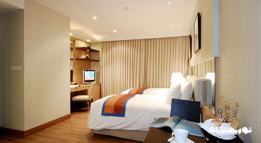 تخت های توئین اتاق دلوکس