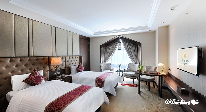 تخت های توئین اتاق دلوکس