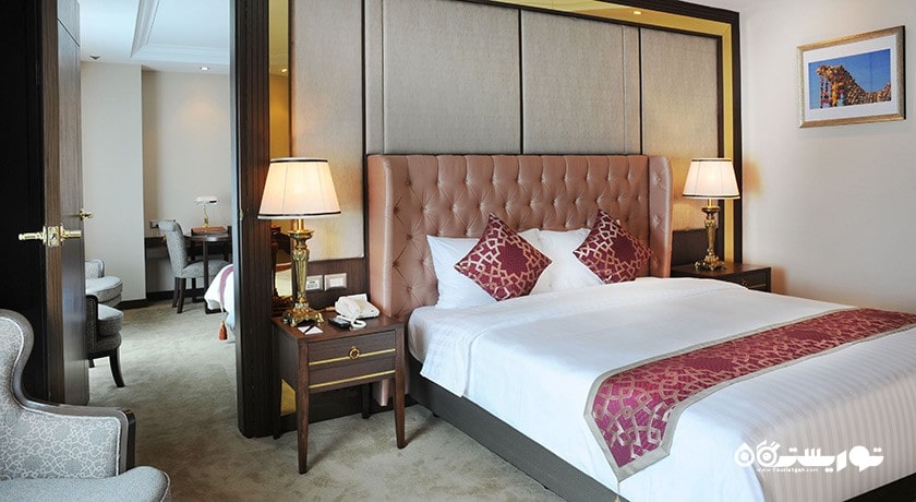 نمای تخت بزرگ اتاق کانکتد