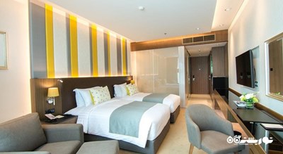 تخت های توئین اتاق دلوکس