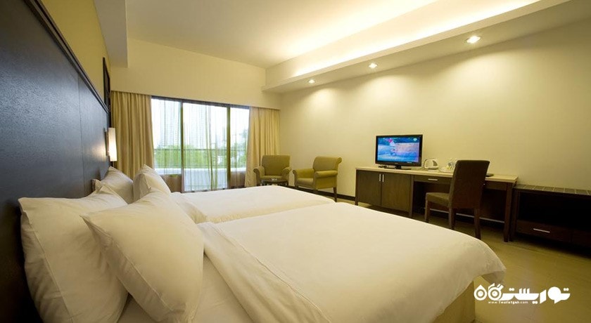 تخت های توئین اتاق دلوکس