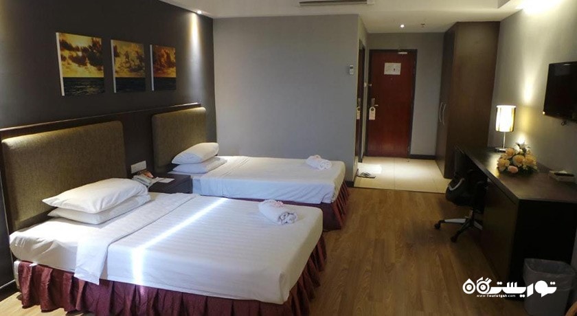 تخت های توئین اتاق دلوکس