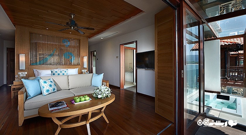 محوطه نشیمن سوئیت پرمیر