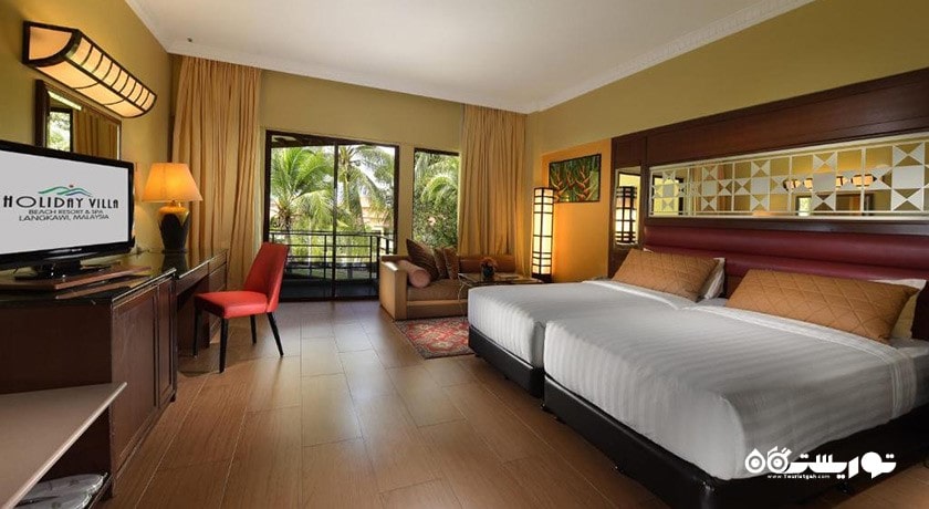 اتاق استودیو هتل هالیدی ویلا بیچ