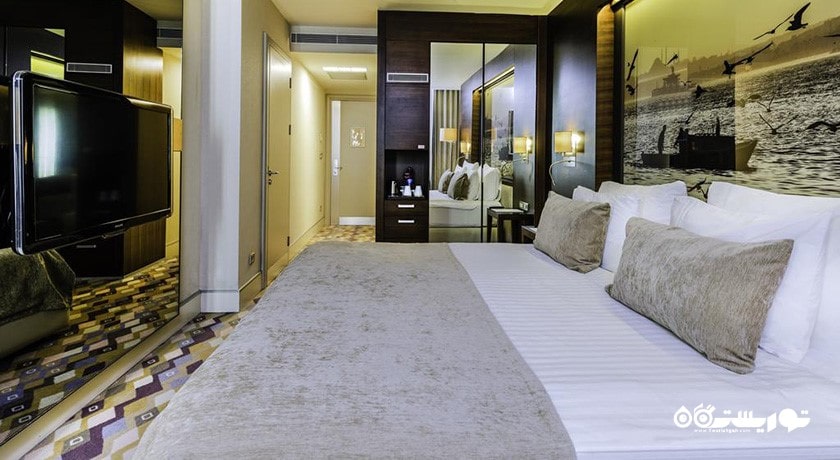 نمای تخت بزرگ اتاق استاندارد