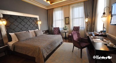 نمای تخت بزرگ اتاق دلوکس