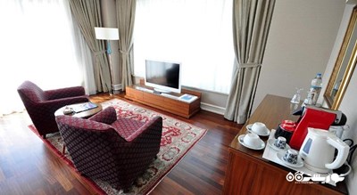 محوطه نشیمن اتاق دلوکس