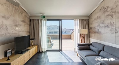 محوطه نشیمن سوئیت تراس