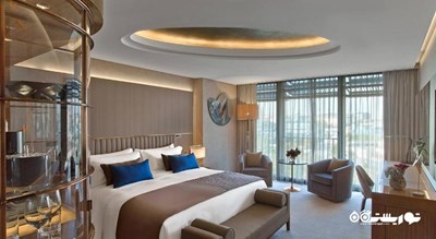 نمای تخت بزرگ اتاق دلوکس