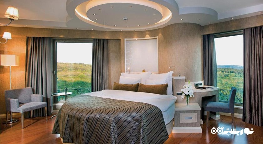 نمای تخت بزرگ اتاق کرنر