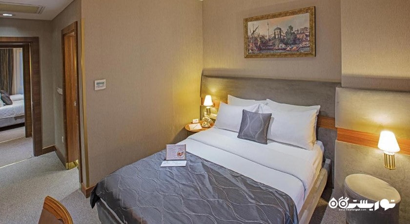 نمای تخت بزرگ اتاق کانکتد