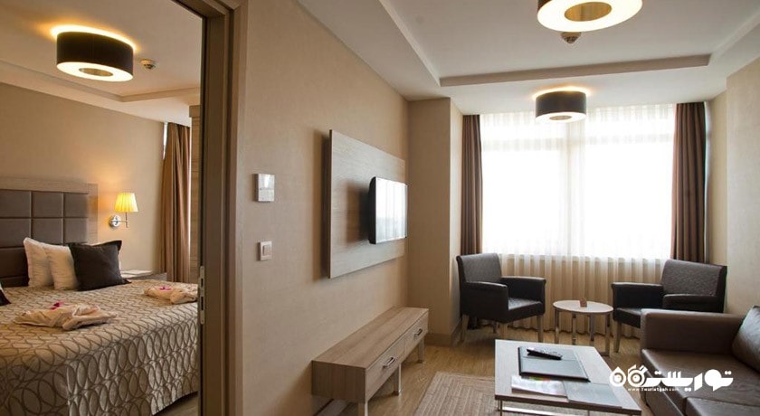 محوطه نشیمن سوئیت هتل