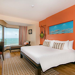 اتاق دلوکس با چشم انداز دریا