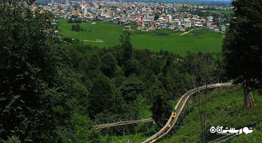 سورتمه ریلی تالش -  شهر تالش (طوالش)
