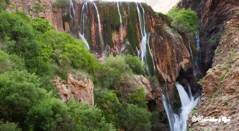 آبشار پونه زار -  شهر فریدون شهر