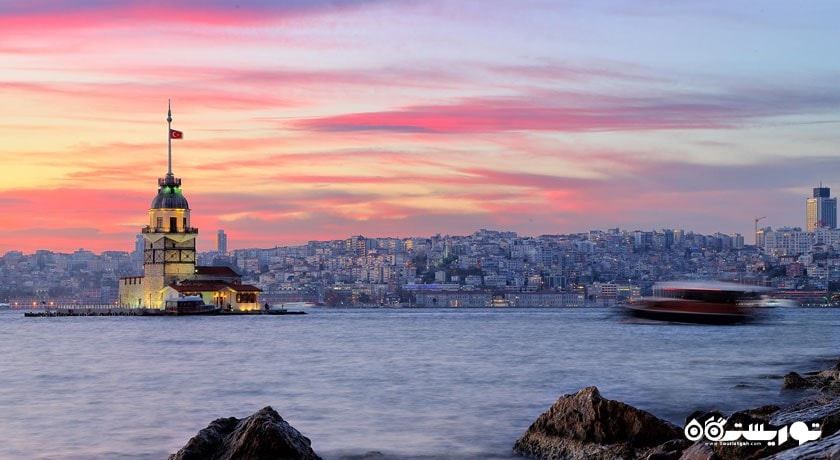  برج میدن شهر ترکیه کشور استانبول