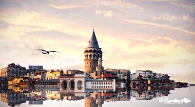  برج گالاتا شهر ترکیه کشور استانبول