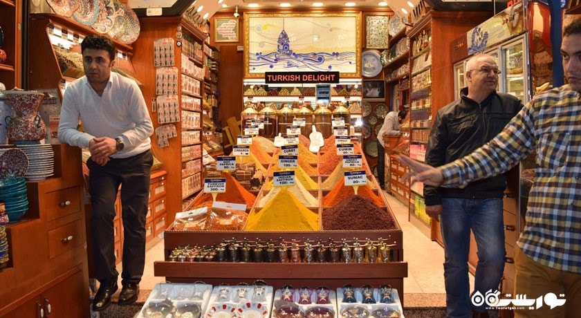 مرکز خرید بازار مصری ها (بازار ادویه جات)  شهر ترکیه کشور استانبول