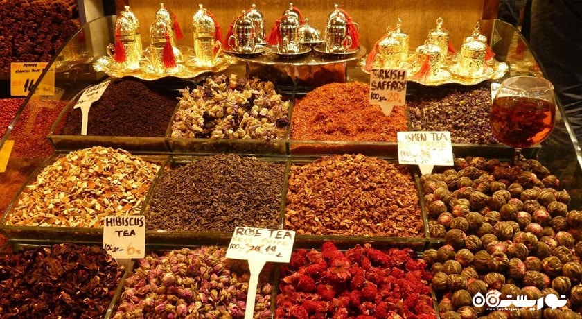 مرکز خرید بازار مصری ها (بازار ادویه جات)  شهر ترکیه کشور استانبول