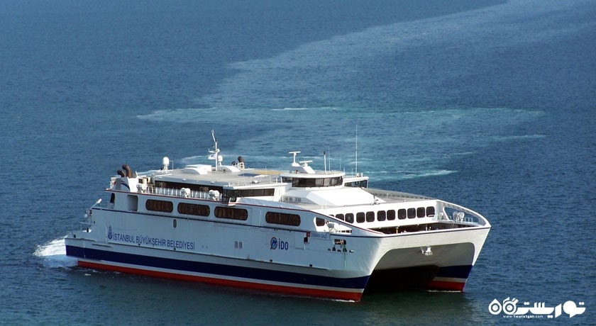 سرگرمی سفر دریایی بسفروس شهر ترکیه کشور استانبول