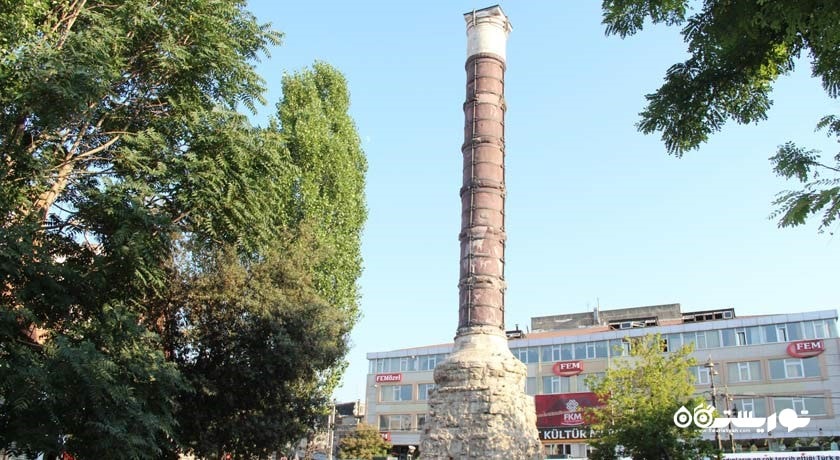  ستون کنستانتین شهر ترکیه کشور استانبول