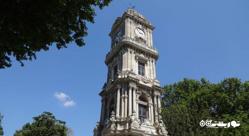  برج ساعت دلمه باغچه (دلمه باهچه) شهر ترکیه کشور استانبول