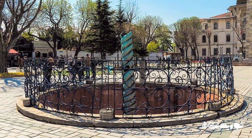  ییلان لی سوتون (ستون مار) شهر ترکیه کشور استانبول