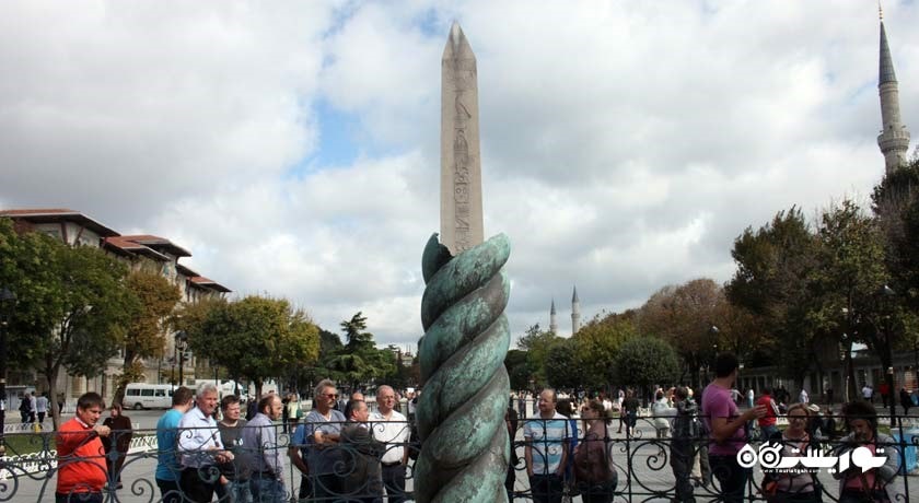  ییلان لی سوتون (ستون مار) شهر ترکیه کشور استانبول