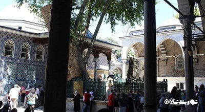  مسجد جامع ایوپ سلطان شهر ترکیه کشور استانبول