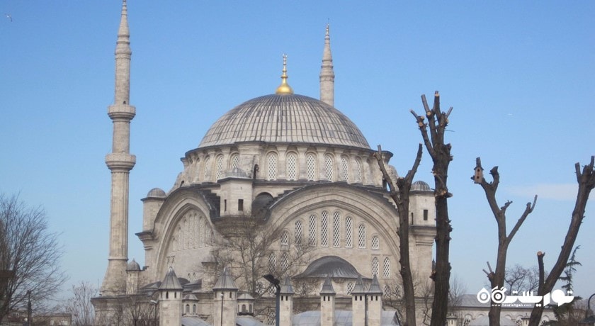  مسجد جامع نور عثمانیه شهر ترکیه کشور استانبول