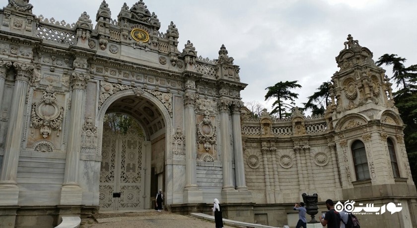  کاخ دلمه باغچه (دلمه باهچه) شهر ترکیه کشور استانبول