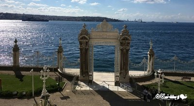  کاخ دلمه باغچه (دلمه باهچه) شهر ترکیه کشور استانبول