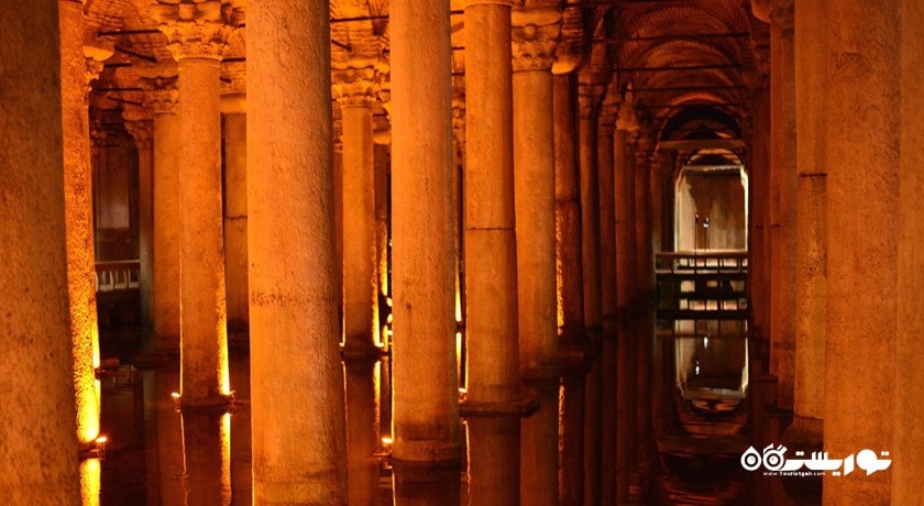  باسیلکا سیترین (کلیسای اب انبار) شهر ترکیه کشور استانبول