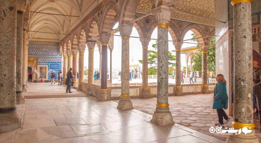  کاخ توپکاپی (توپکاپی سرای) شهر ترکیه کشور استانبول