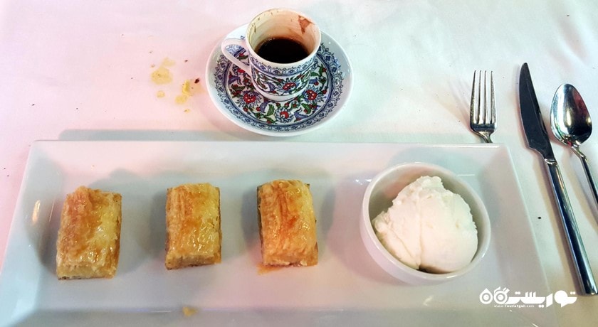 رستوران کافه و رستوران آمدروس شهر استانبول 