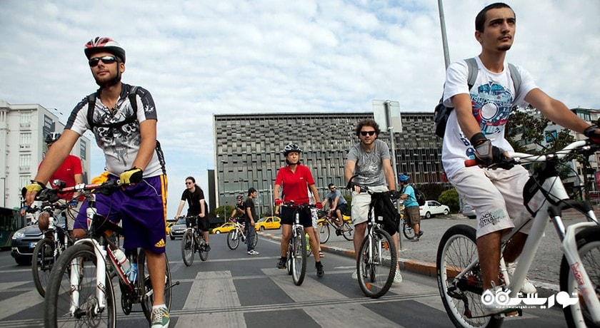 سرگرمی دوچرخه سواری شهر ترکیه کشور استانبول