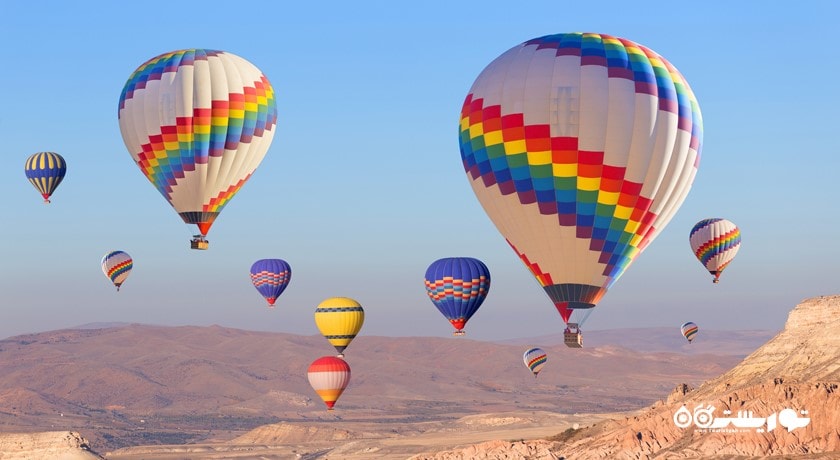 سرگرمی بالن سواری شهر ترکیه کشور استانبول