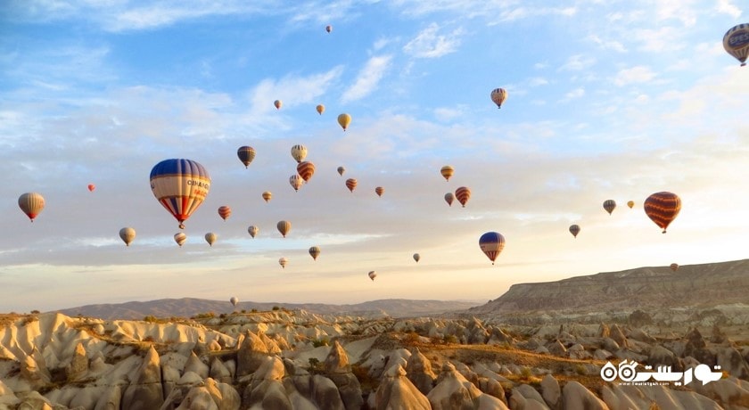 سرگرمی بالن سواری شهر ترکیه کشور استانبول