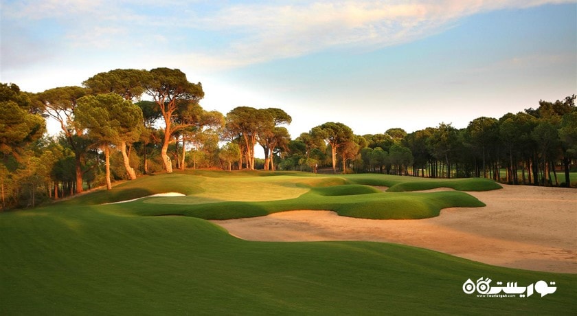 سرگرمی گلف در استانبول شهر ترکیه کشور استانبول