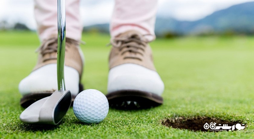 سرگرمی گلف در استانبول شهر ترکیه کشور استانبول