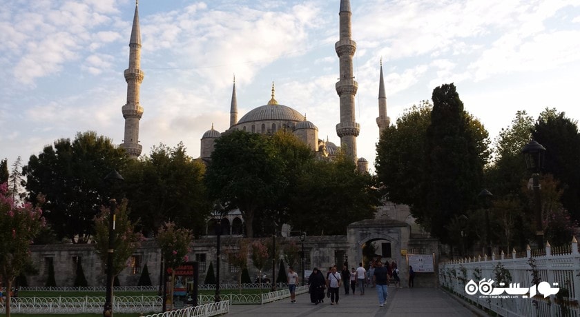  میدان سلطان احمت شهر ترکیه کشور استانبول