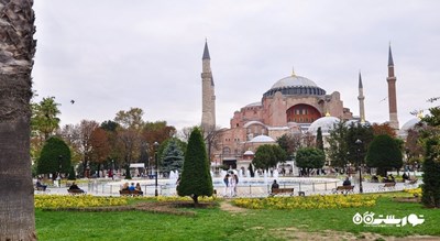  میدان سلطان احمت شهر ترکیه کشور استانبول