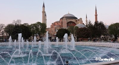  میدان سلطان احمت شهر ترکیه کشور استانبول