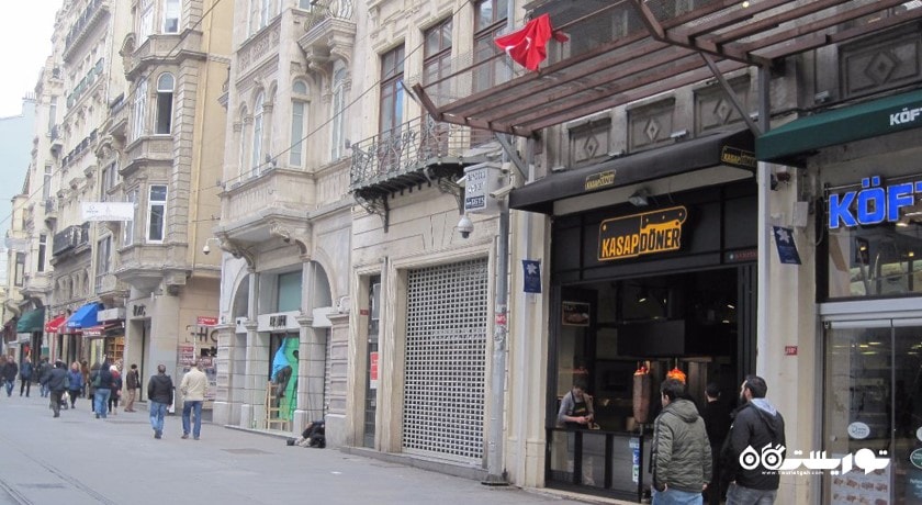  خیابان استقلال (خیابان ایستیکلال) شهر ترکیه کشور استانبول